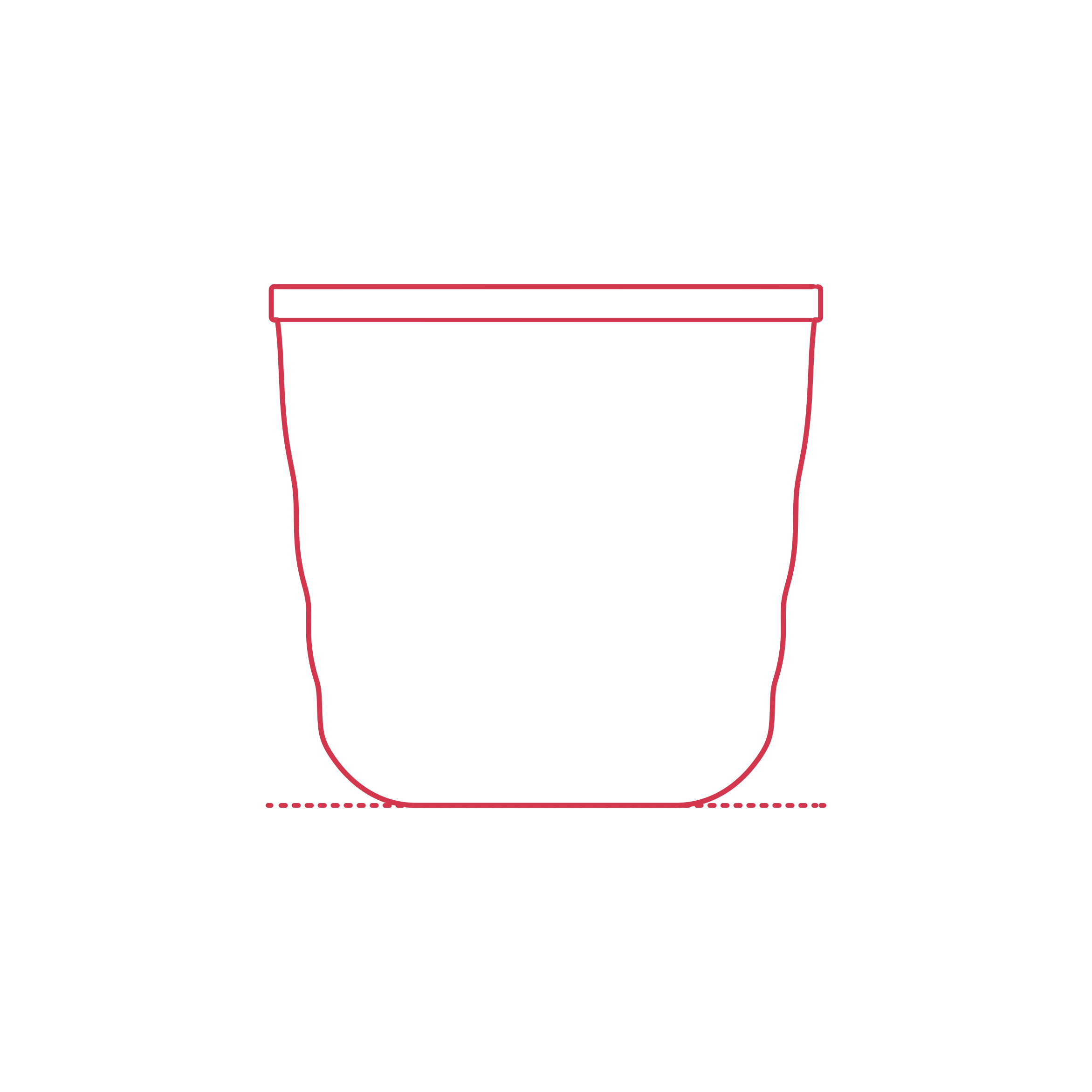 Objects Plant Pots Ikea Vattenmelon Plant Pot Small Digital Sketch Svg Design Free Vectors